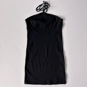 ASOS DESIGN Women’s Black Halter Neck Bodycon Mini Dress Size 8